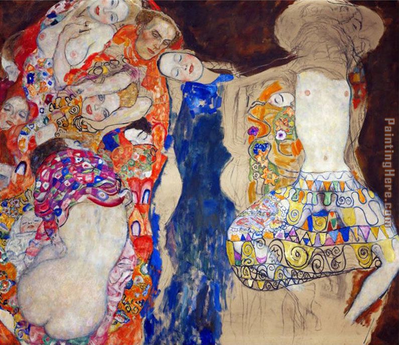 Gustav Klimt The Bride